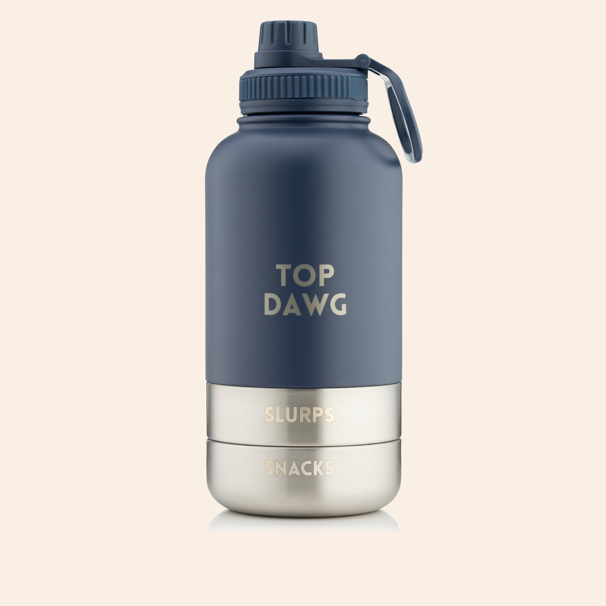 PUP.CUP - WATER+SNACK BOTTLE